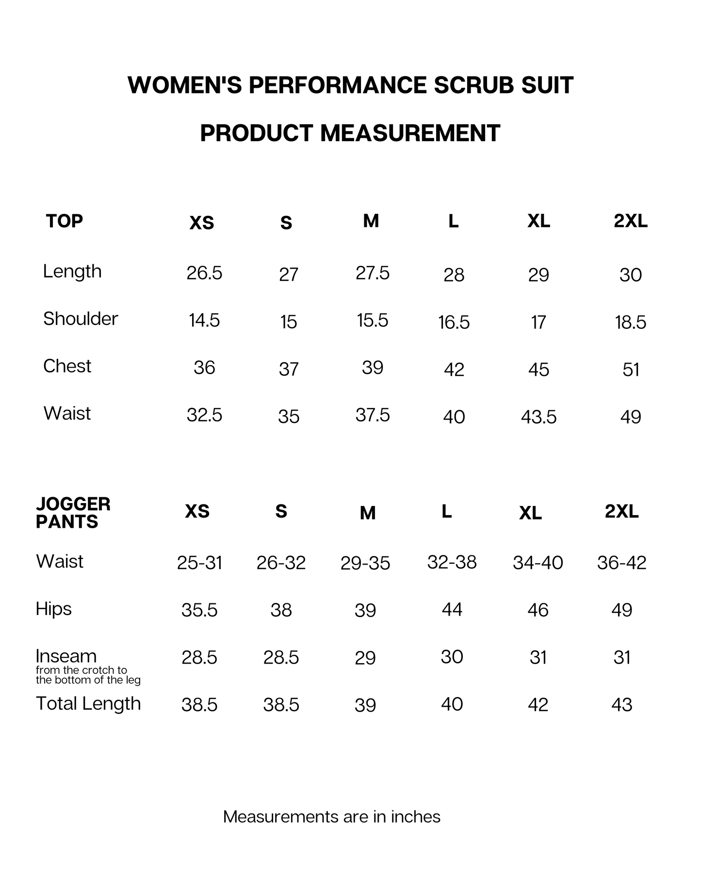 Women's Performance Scrub Suit