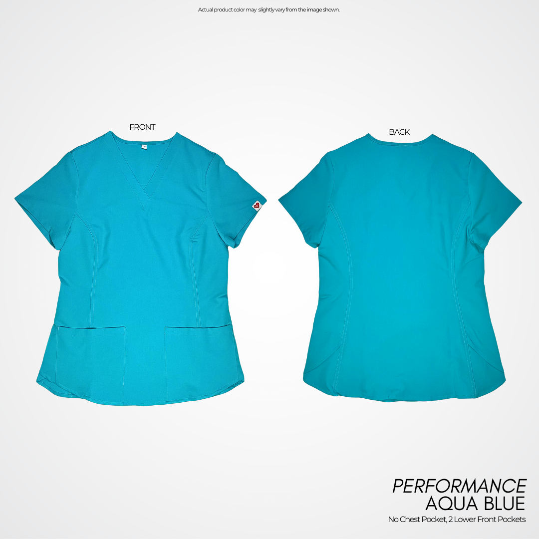 SALE: Aqua (Women's Performance Scrub Suit)