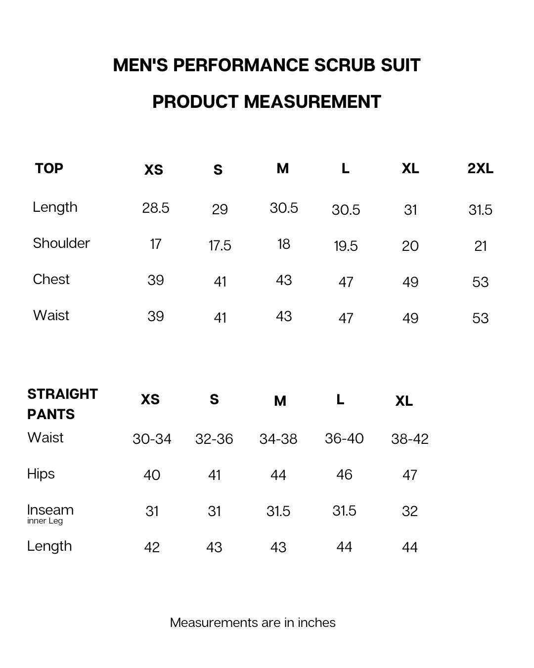 Men's Performance Scrub Suit