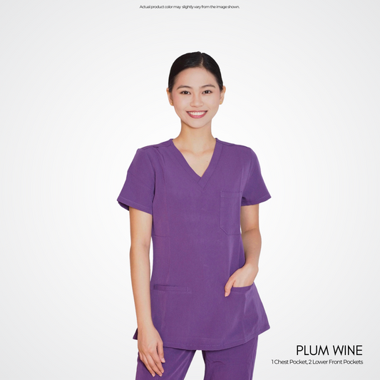 Sale: Plum Wine (Women's Performance Scrub Suit)
