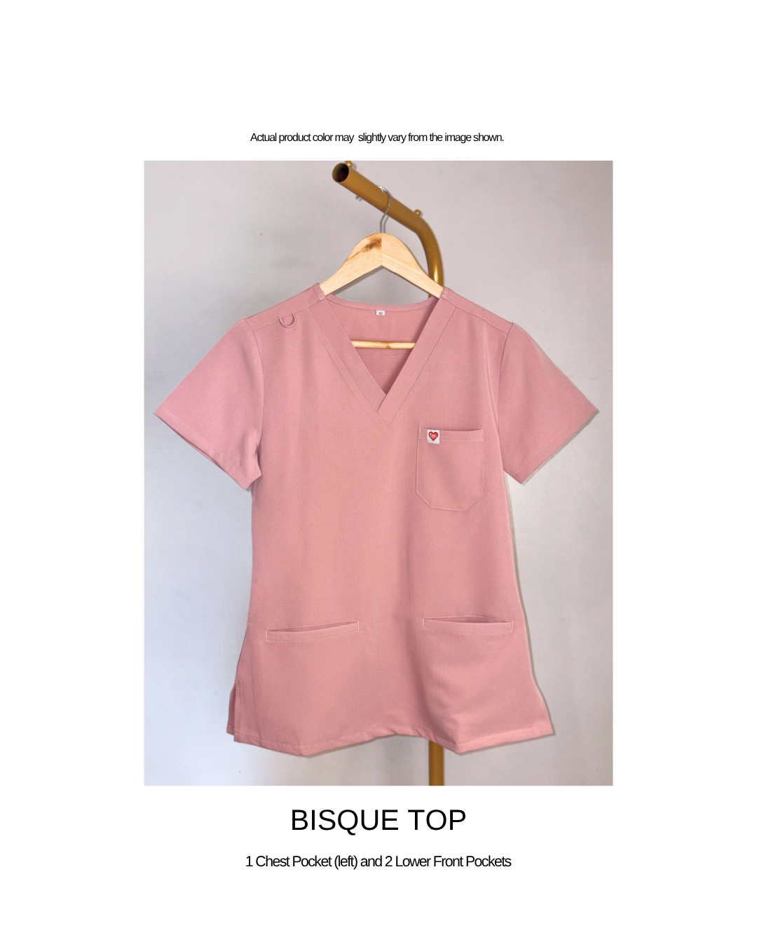 BISQUE Women's Performance Scrub Suit